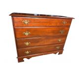 SOLID CHERRY 4 DRAWER CHEST
