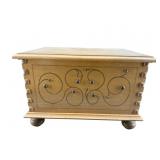 HAND CRAFTED MINIATURE DOVE TAILED CHERRY BLANKET