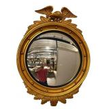 MITCHELL AND SON GOLD FEDERAL BULLSEYE MIRROR