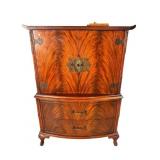 FLAME MAHOGANY CHINESE CHIPPENDALE GENTLEMANS