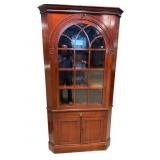 STATTON SOLID CHERRY CORNER CABINET