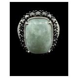 DESIGNER PAJ JOY STERLING JADE BLACK TOURMALINE