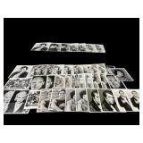 COLLECTION OF 40 REAL HOLLYWOOD PHOTOGRAPHS