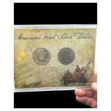 1783 2 SPANISH 8 REALES AMERICAï¿½S 1ST SILVER