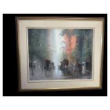 GASTOY PETRIOLIS ORIGINAL 1987 OIL ON CANVAS