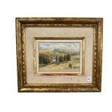 ANTIQUE FRAMED WATERCOLOR