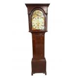 PINE 19TH CENTURY TALL CASE GRANDFATHER CLOCK