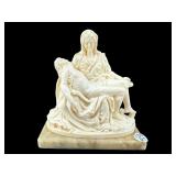 SMALL STONELITE MADE IN ITALY LA PIETA SCULPTURE