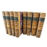 8 WAVERLY LEATHER BOUND NOVELS