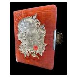 ANTIQUE VICTORIAN PHOTO ALBUM WITH PHOTOS