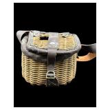 ANTIQUE FISHING CREEL BASKET