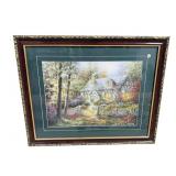 NICKY BOEHME GARDEN SCENE PRINT