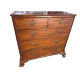 19TH CENTURY MAHOGANY CHEST
