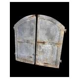 PR. Of ANTIQUE GALVANIZED SALOON DOORS