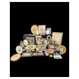 LARGE LOT OF MISC PICTURES, FRAMES, ETC.