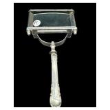 ORNATE SILVERPLATE HANDLE MAGNIFYING GLASS