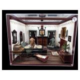 ANTIQUE STYLE BEDROOM MINIATURE DISPLAY