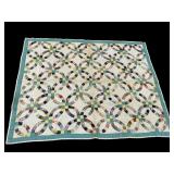 DOUBLE WEDDING BAND SUMMER QUILT