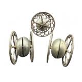 LOT OF 4 VINTAGE VICTORIAN PULL TOYS WITH BELLS