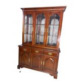 KNOB CREEK SOLID CHERRY 2 PC CHINA CLOSET