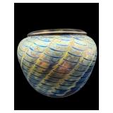 SMALL RANDY STRONG 1973 ART GLASS VASE