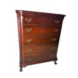 GEORGETOWN GALLERIES SOLID MAHOGANY CHIPPENDALE