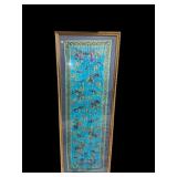 FRAMED PAINTED SILK