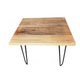 MODERN DESIGN ALL CARVED TOP CHERRY TABLE