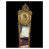 GOLD FRENCH CAMEO MIRROR