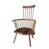 ANTIQUE EARLY 19TH CENTURY COMB BACK WINDSOR CHAIR