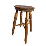 19TH CENTURY PINE PRIMITIVE STOOL