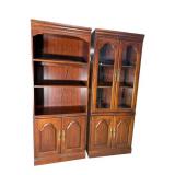 2 HOOKER FURNITURE CHERRY DISPLAYS