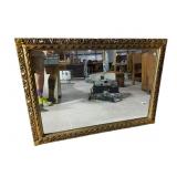 GOLD PAINTED ORNATE MIRROR