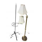 LOT OF 2 FLOOR LAMPS