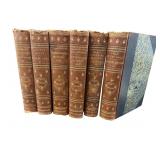 6 VOLUMES OF 1901 THE WORKS OF HONORE DE BALZAC