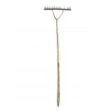 HAND MADE WOODEN RAKE