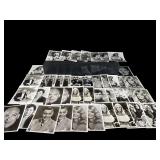 COLLECTION OF 40 HOLLYWOOD REAL PHOTOGRAPHS