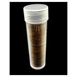 FULL ROLL OF VARIOUS DATE WHEAT PENNIES