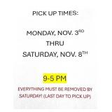 PICKUP WEEK INFORMATION