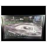 FRAMED LARGE FENWAY PARK WORLD SERIES PHOTOGRAPH