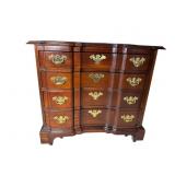 COUNCIL SOLID MAHOGANY BLOCKFRONT 4 DRAWER CHEST