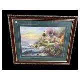 SIGNED NICKY BOEHME LIGHT HOUSE PRINT