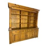 MONUMENTAL RALPH LAUREN PINE OPEN CUPBOARD