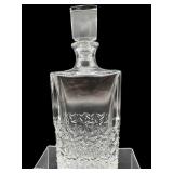 ANTIQUE BACCARAT CRYSTAL LABEGE DECANTER WITH