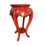 ANTIQUE CHINOISORIE DECORATED TABORET