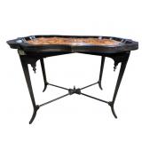 MID CENTURY MODERN SIMULATED TORTOISE SHELL TRAY