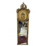 GOLD FRENCH CAMEO MIRROR