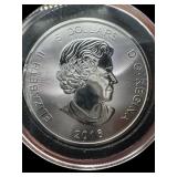 2016 $5 CANADA MOUNTAIN LION .9999 SILVER COIN
