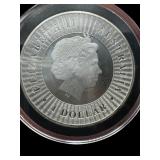 2016 $1 AUSTRALIA KANGAROO .9999 1 OZ SILVER COIN