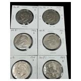 1971,72,74,77,78 D IKE DOLLARS